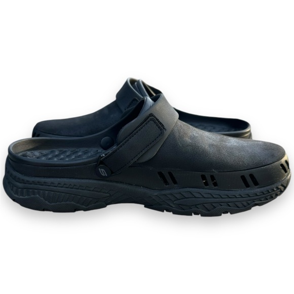 Skechers Creston Ultra Adventure Foamies Clogs Men's Black Size 11 - Picture 6 of 14